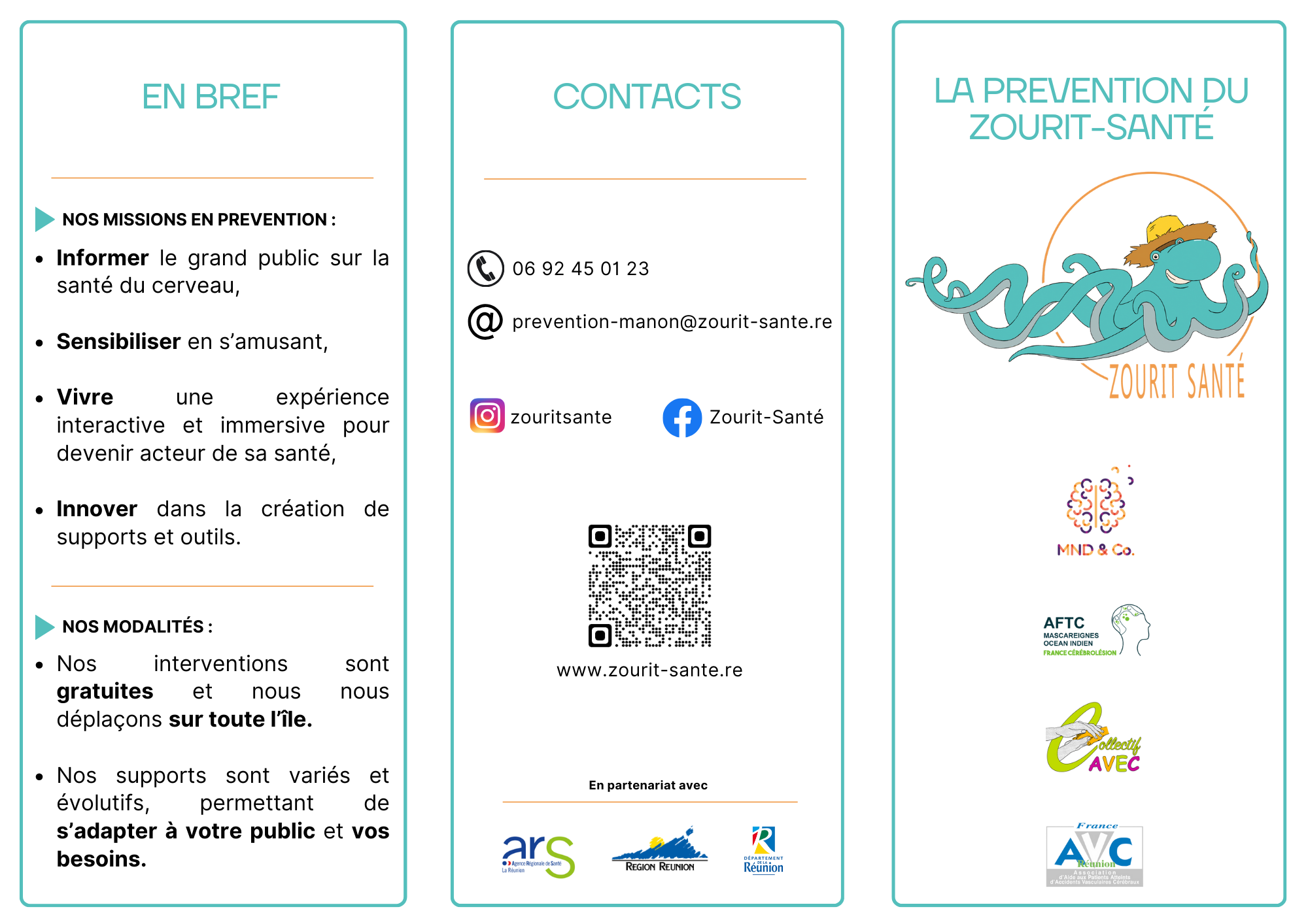 Brochure Prévention du Zourit-Santé